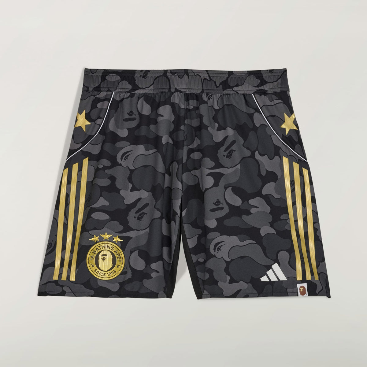 ウェア adidas x A BATHING APE BAPE FB SHORTS ADIDAS X Bape FB Shorts Mens Apparel – ASPHALT