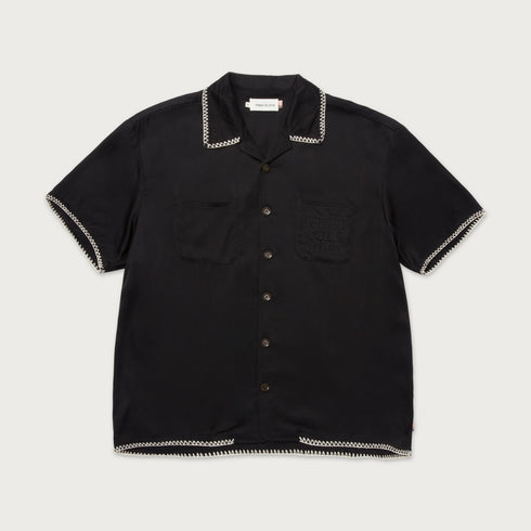 HONOR THE GIFT Blanket Stitch Shirt Mens Apparel