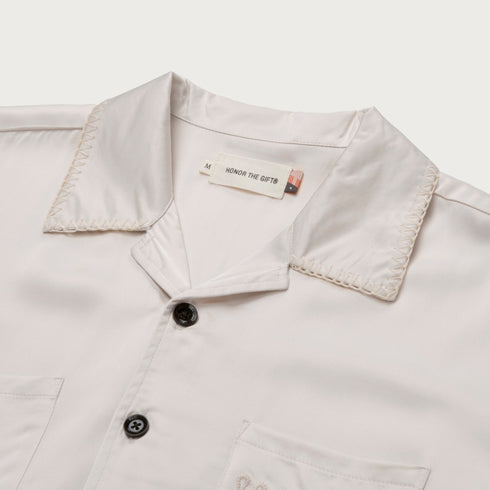 HONOR THE GIFT Blanket Stitch Shirt Mens Apparel