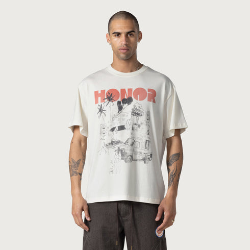 Htg250243-bone | Block Party T-shirt