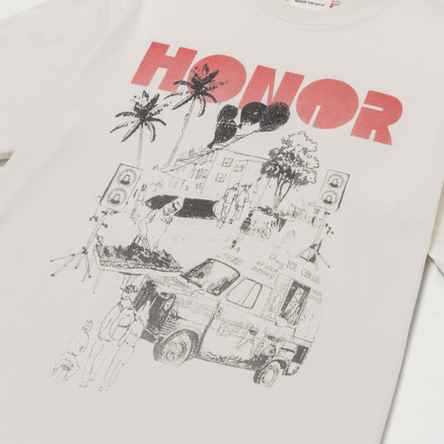 Htg250243-bone | Block Party T-shirt