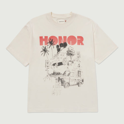 Htg250243-bone | Block Party T-shirt