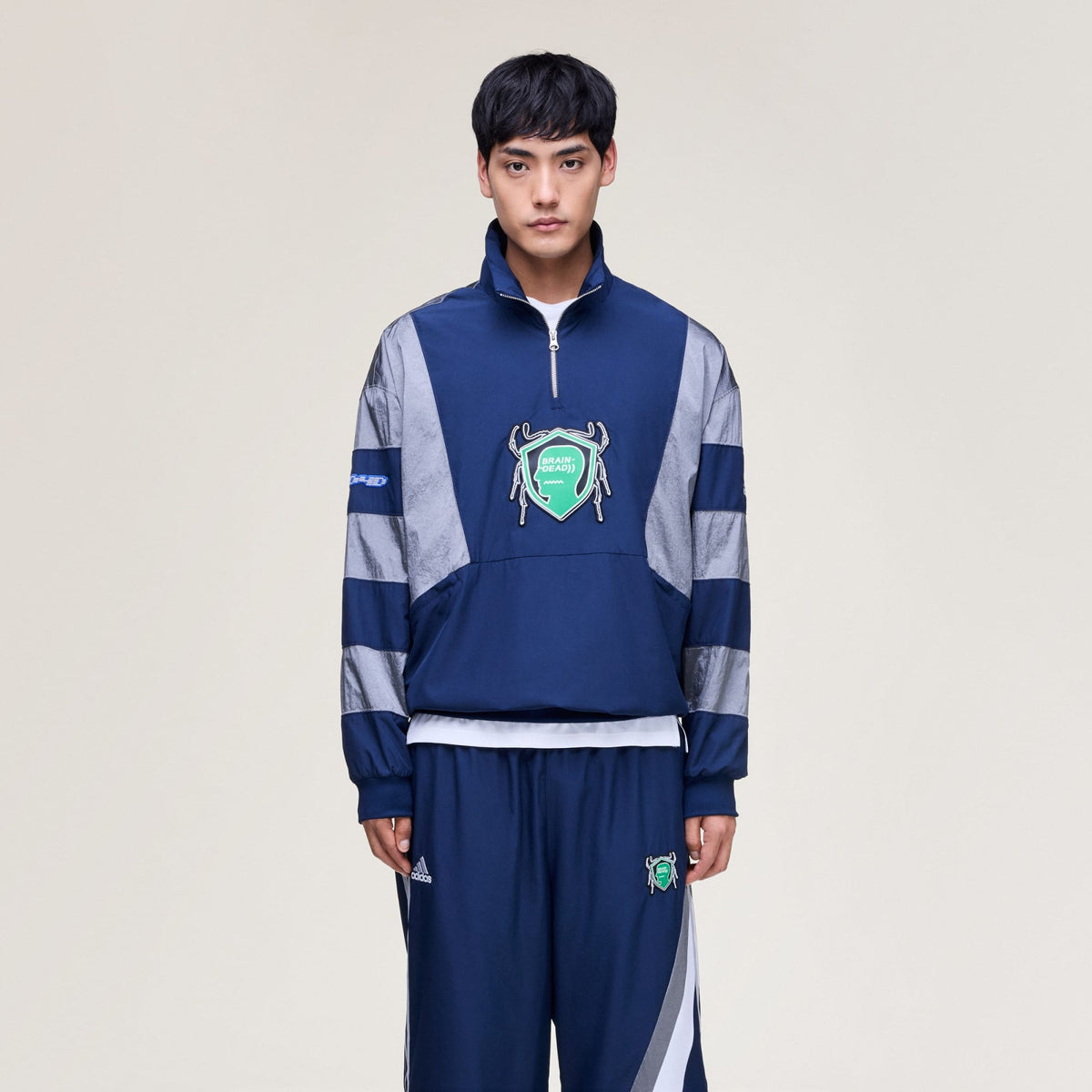 ADIDAS X Brain Dead Track Top Men's Apparel – ASPHALT