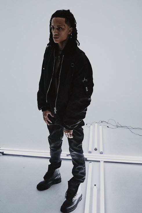 RTA Bryant Black Vintage Mens Apparel