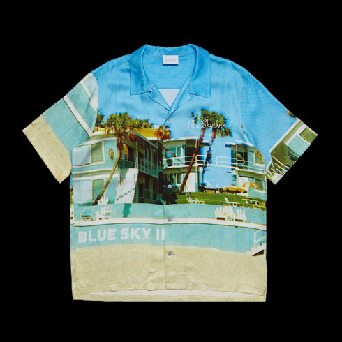 BLUE SKY INN Beach Condo Shirt Mens Apparel