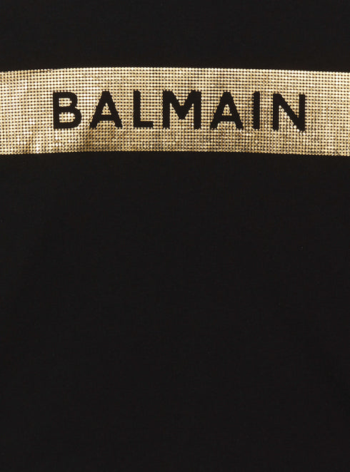 BALMAIN Cotton Jersey T-Shirt Kids Apparel