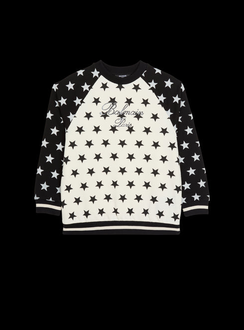 BALMAIN Star Sweatshirt L/S Kids Apparel