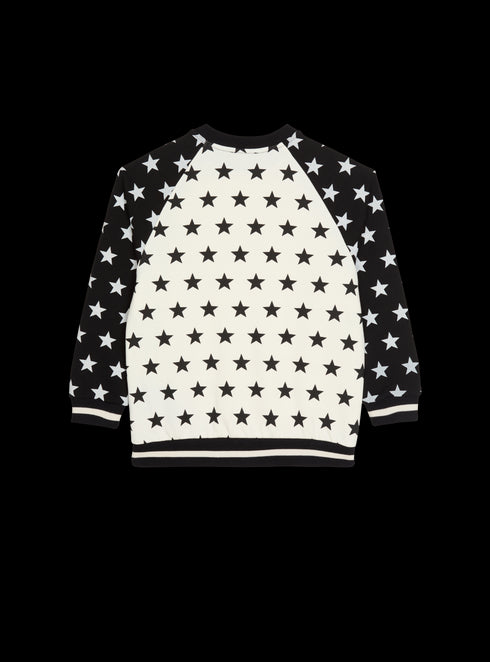 BALMAIN Star Sweatshirt L/S Kids Apparel