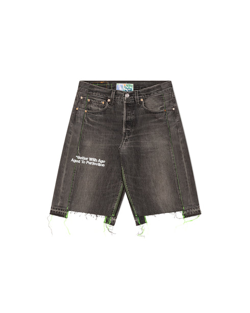 BETTER WITH AGE Monroe Triple Wide Denim Shorts Mens Apparel