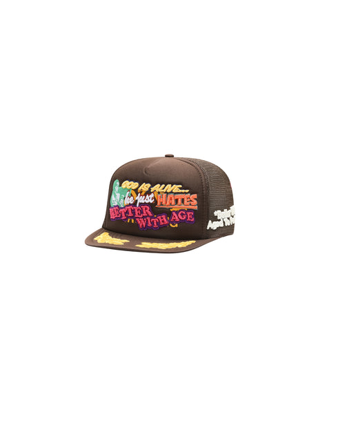 BETTER WITH AGE Repent! Vintage Hat Mens Accessories