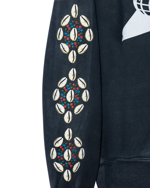 BARRIERS Cowrie Shell Hoodie Mens Apparel