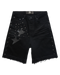 WHENSMOKECLEARS Stargaze Denim Shorts Mens Apparel