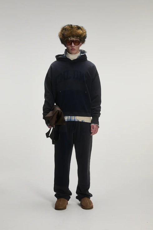 CRIMIAL DAMAGE Sun Faded Track Bottoms Men's Apparel