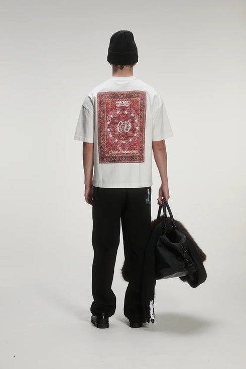 CRIMIAL DAMAGE Antique Rug T-shirt Men's Apparel