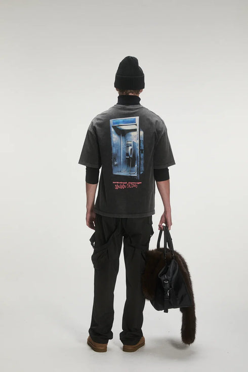 CRIMIAL DAMAGE Nylon Cargo Pants Men's Apparel