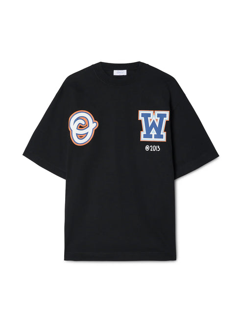 Off-White Black Wizard Skate S/S Tee Men’s Apparel