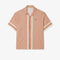 LACOSTE Straight Cut Monogram Shirt Mens Apparel