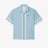 LACOSTE Straight Cut Monogram Shirt Mens Apparel