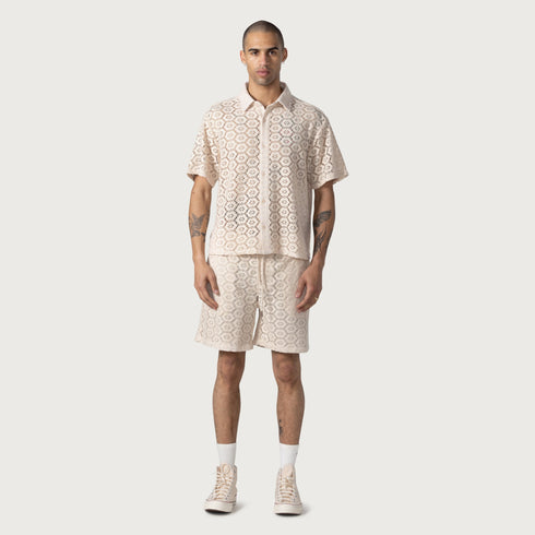 HONOR THE GIFT Crochet Short Mens Apparel