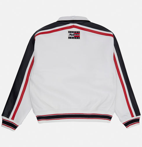 AVIREX X Tommy Leather Jacket Mens Apparel