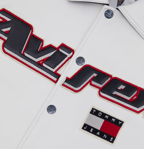 AVIREX X Tommy Leather Jacket Mens Apparel