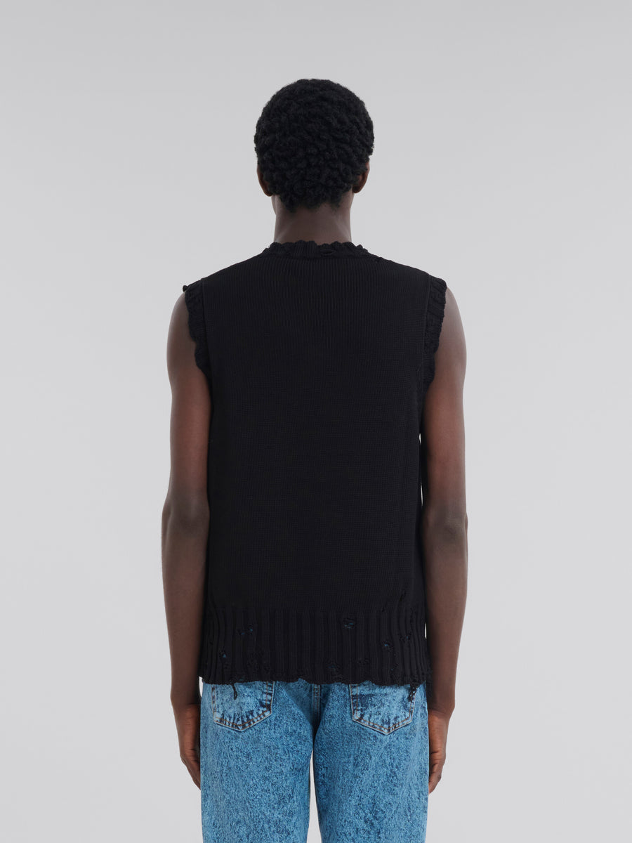 MARNI V Neck Sweater Mens Apprel – ASPHALT