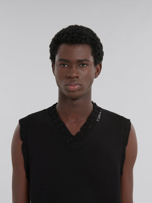 MARNI V Neck Sweater Mens Apprel