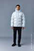 MACKAGE Cyrilo-ml-silver Hooded Down Coat Mens Apparel