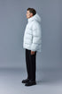 MACKAGE Cyrilo-ml-silver Hooded Down Coat Mens Apparel