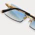 JAMES ORO Blue Tint Authentic II Unisex Sunglasses