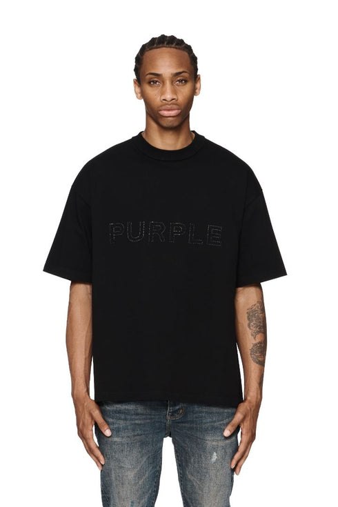 PURPLE BRAND P123 Oversized Ss Tee Mens Apparel