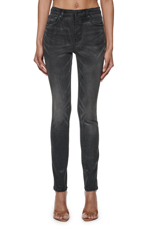 PURPLE BRAND D0000 Skinny Knee Slit Womens Apparel