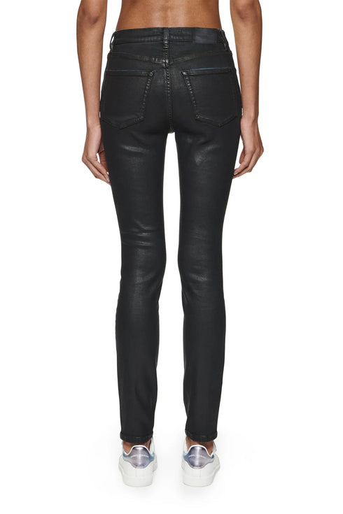 PURPLE BRAND D0000 Skinny Mid Cover Coated Womens Apparel