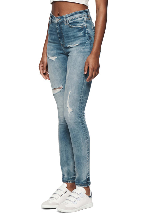 PURPLE BRAND D0002 Skinny High Rise Womens Apparel