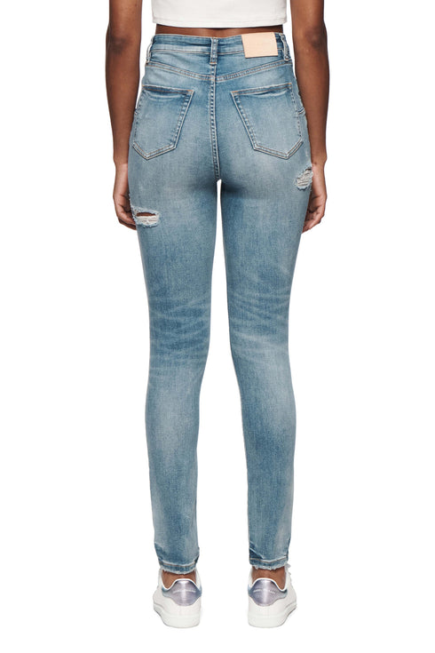 PURPLE BRAND D0002 Skinny High Rise Womens Apparel