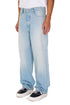 NAHMIAS Light Wash Baggy Jeans Mens Apparel