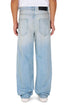 NAHMIAS Light Wash Baggy Jeans Mens Apparel