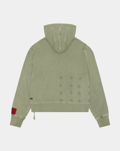 KSUBI Devil Trip Hoodie Khaki Mens Apparel