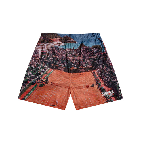 SHMEEL Orange Clay Shorts