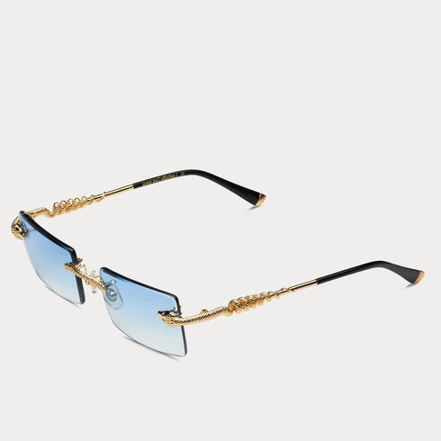 JAMES ORO Blue Tint Authentic II Unisex Sunglasses
