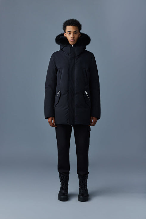 MACKAGE Edward-bx-blk Hooded Down Coat Mens Apparel