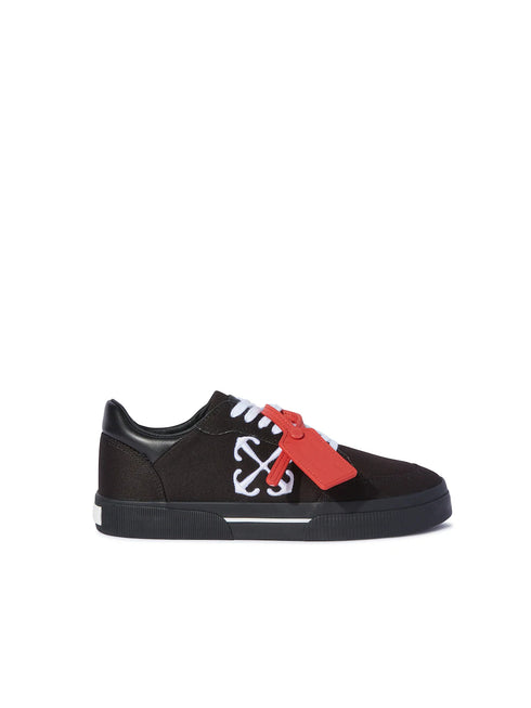 Off-White Canvas Vulcanized Men’s Sneakers