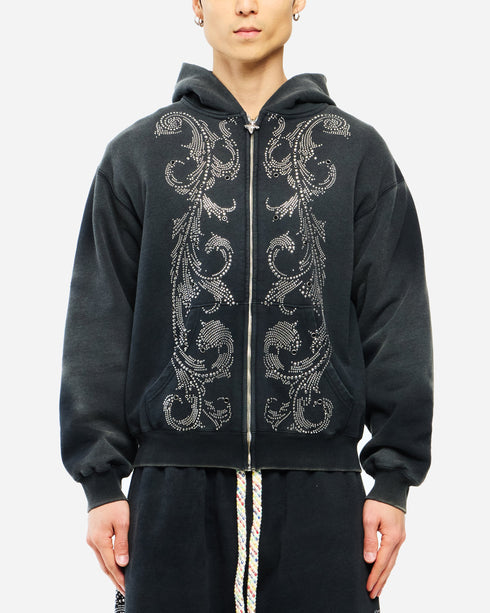 ERCOLE STUDIOS Thermal Lined Crystal Zipup Men's Apparel