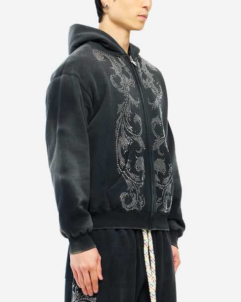 ERCOLE STUDIOS Thermal Lined Crystal Zipup Men's Apparel