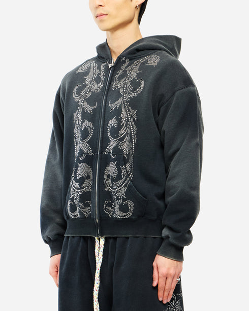 ERCOLE STUDIOS Thermal Lined Crystal Zipup Men's Apparel