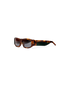 CASABLANCA Rectangular Comb Acetate Sunglasses Accessories