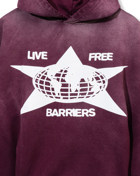 BARRIERS Cowrie Shell Hoodie Mens Apparel