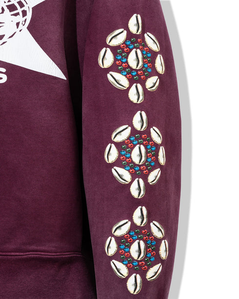 BARRIERS Cowrie Shell Hoodie Mens Apparel