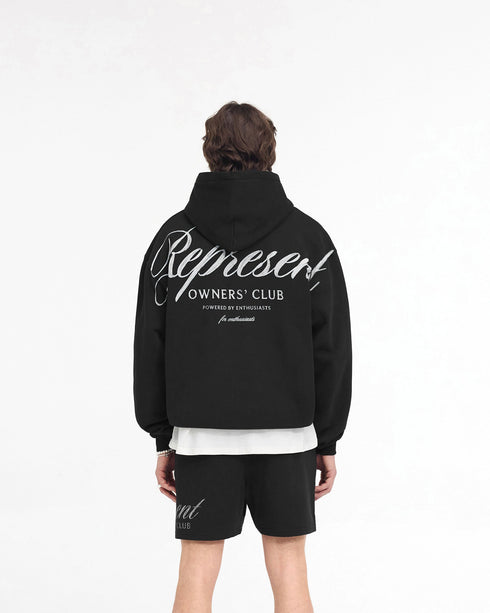 REPRESENT Owners Club Script Hoodie Mens Apparel