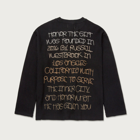 HONOR THE GIRT C-fall Purpose Box L/s Tee Mens Apparel